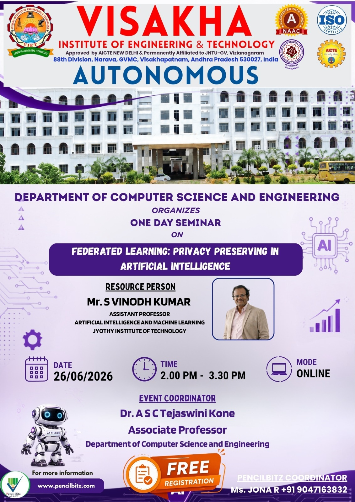College Event Brochure